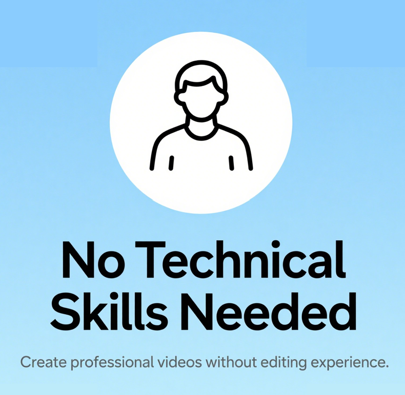No Technical Skills Needed